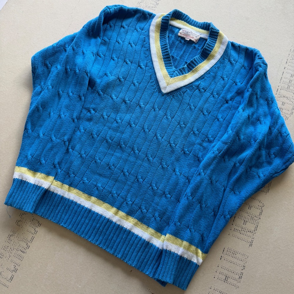 Vintage 70's Islander Cotton Sweater